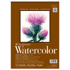 Strathmore 400 140lb Cold Press Spiral Watercolor Pad